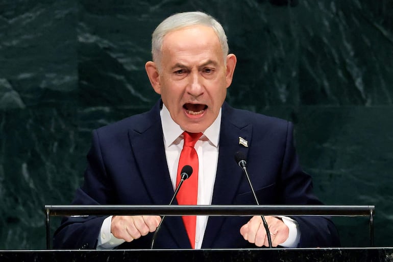 Benjamin Netanyahu, primer ministro de Israel.