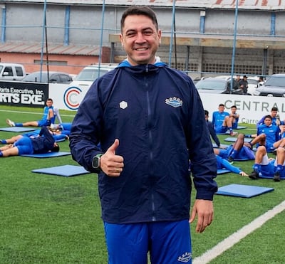 Claudio David Vargas Villalba (40 años), nuevo director técnico de la División Intermedia.