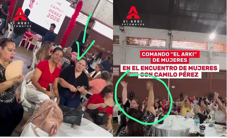 Hurreros  cartistas, sostenidos en la Contraloría General de la República