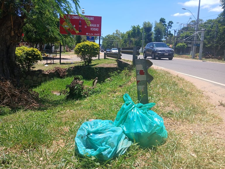 Esta es la avenida Guillermo Naumann.