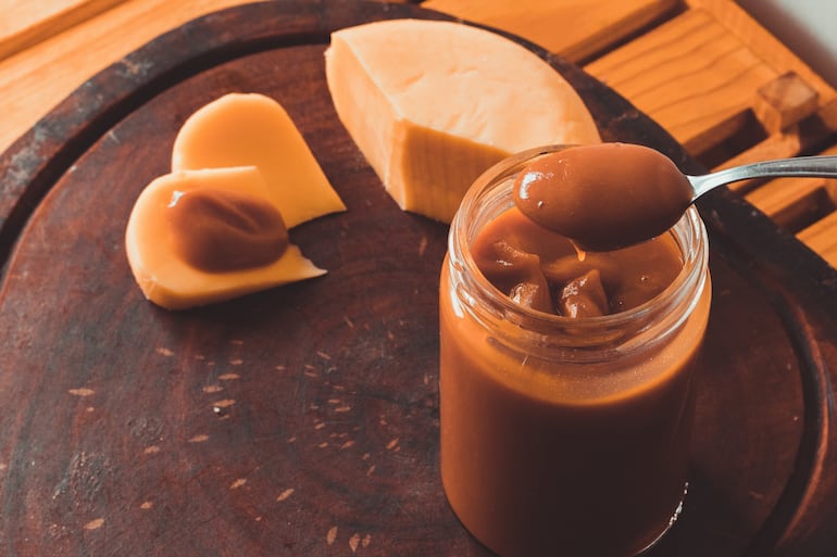 Dulce de leche tradicional.