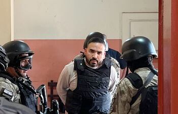 Traslado de Alexandre Rodrigues Gomes a la cárcel de máxima seguridad Martín Mendoza de Emboscada