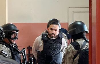 Alexandre Rodrigues Gomes,  hijo del fallecido diputado colorado Eulalio "Lalo" Gomes, único acusado en el caso Pavo Real II.