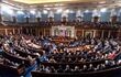 La Cámara de Representantes del Capitolio de Estados Unidos, en Washington (Estados Unidos).