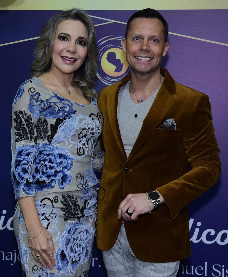 Raúl Fanego y Ana Rodas.