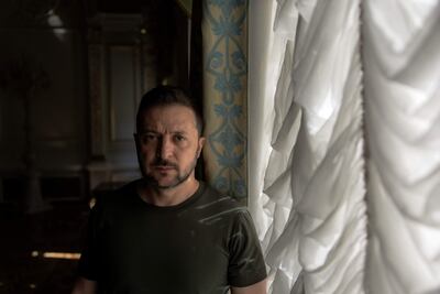 Volodimir Zelenski, presidente de Ucrania.