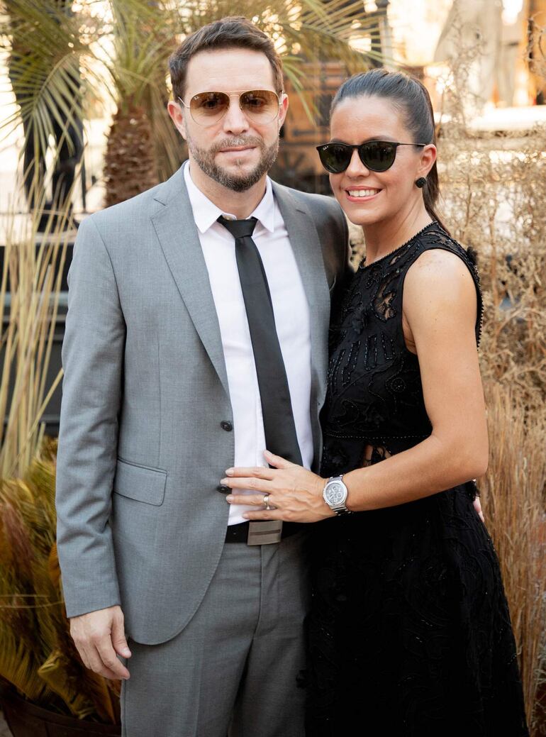 Juan José Guillen y Mariela Becker.
