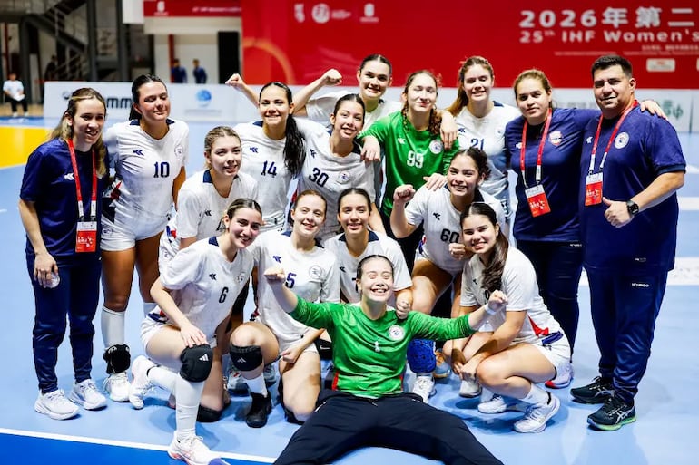 Las chicas trajeron 2 victorias del Mundial de China, contra India y Guinea.