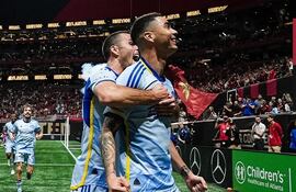 Miguel Almirón anotó por segunda fecha consecutiva en la MLS.