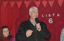 Arnoldo Wiens pidió votos a favor de candidatos a la intendencia y la junta municipal por el movimiento Añetete