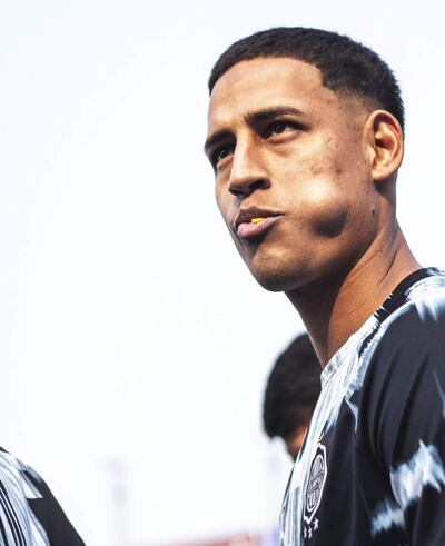 Hugo Adrián Benítez (21 años), atacante titular de Olimpia.