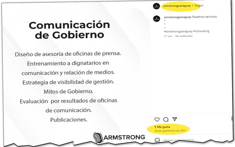 La empresa dice que tiene un amplio desarrollo para el  sector de la comunicación de Gobierno.