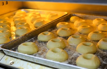 Donas de yogur al horno.