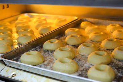 Donas de yogur al horno.