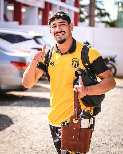 Aldo Agustín Maíz (24 años) lleva siete partidos disputados con Guaraní, al que se unió a principios de temporada.
