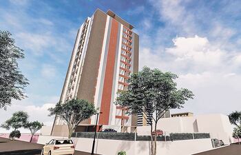 Proyecto del MUVH para construir un edificio en la esquina de Mariscal López y Brasil, listo para ejecutar.