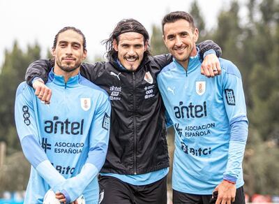 El uruguayo Martín Cáceres (i) será jugador de Libertad en la temporada 2025.
