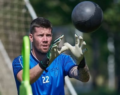 Guido Herrera, arquero argentino pretendido por Cerro Porteño, iría al Bahía de Brasil.