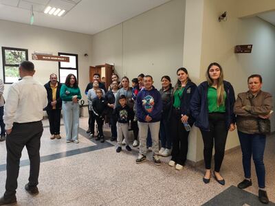 Familiares y amigos de Maria Ramona acudieron al Juicio Oral.