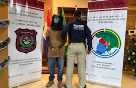 Anderson Martins Marciano, detenido.