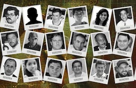 Resumen en imágenes de los periodistas asesinados
