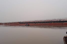 Cuatro días de búsqueda sin éxito del joven desaparecido en aguas del río Paraguay en la zona de San Antonio.