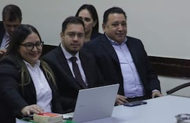 Miguel Prieto (c), exintendente de Ciudad del Este, principal acusado en el caso Tía Chela.