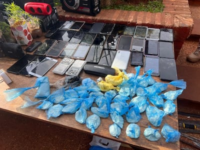 SENAD determina que los polvos incautados en el penal de Misiones no eran cocaína, sino jabón y leche en polvo; se hallaron además marihuana, armas blancas y celulares.