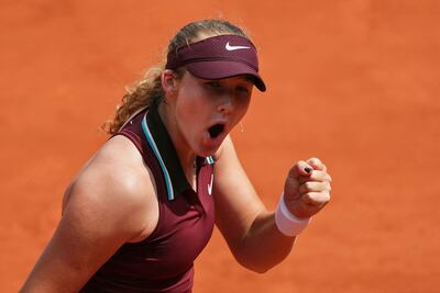 La rusa Mirra Andreeva es la sensación en el torneo al ubicarse en los cuartos de final del Major.