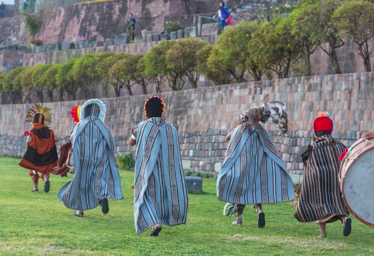 Inti Raymi en Cusco, Perú.