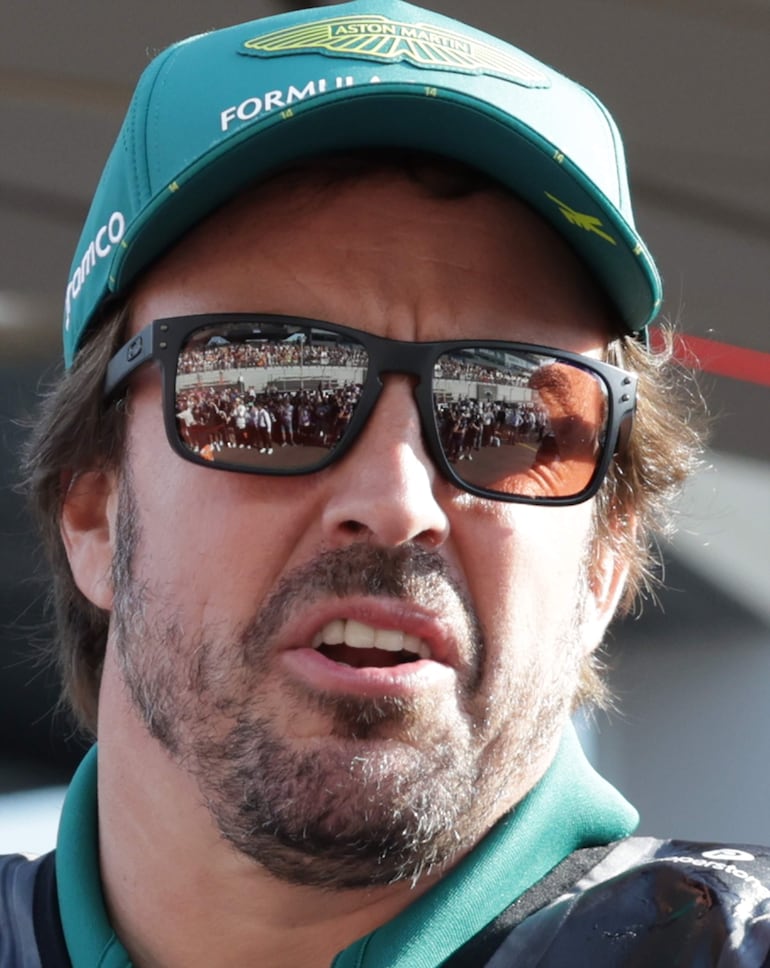 Cuentan que Fernando Alonso está feliz con la próxima llegada de su primogénito. (EFE/EPA/ALI HAIDER)
