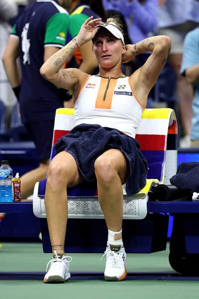 La checa Marketa Vondrousova se retiró este martes por lesión del Abierto de Estados Unidos.