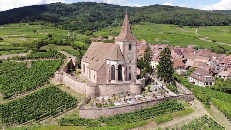 Hunawihr, Alsacia, Francia.