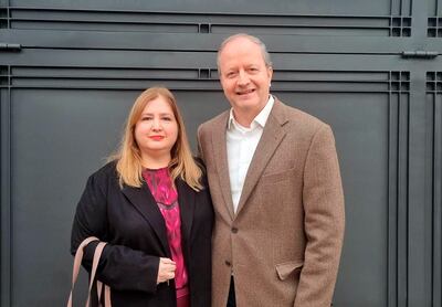 Liliana Alcaraz,  fiscala barrial Nº 7. Fue removida  de la Unidad de  Delitos Económicos. Será la ministra de la Seprelad. A su lado el futuro ministro de Hacienda, Carlos Fernández Valdovinos.