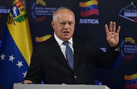 El ministro de Relaciones Interiores, Justicia y Paz de Venezuela, Diosdado Cabello.
