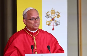 El papa León XIV.