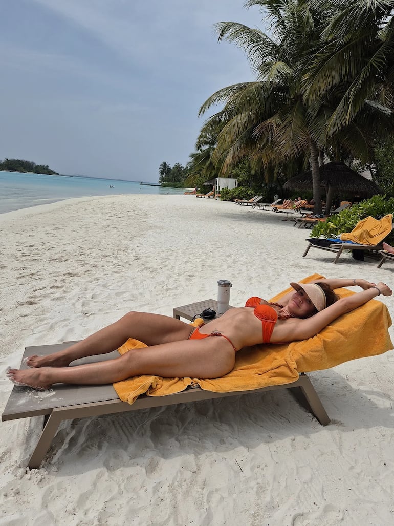 ¡Diosa al sol! La condutora Dallys Ferreira. (Instagram/Dallys Ferreira)