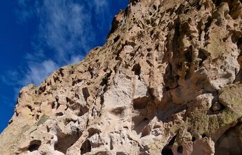 Bandelier National Monument New Mexico. Monumento Nacional Bandelier parte de las tierras ancestrales de al menos 23 naciones en Nuevo Mexico Estados Unidos. Revista Dominical. Fotos Marta Escurra 7 de agosto de 2023