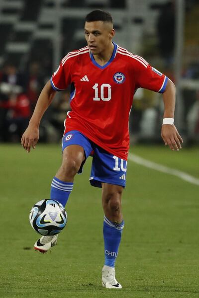 Alexis Alejandro Sánchez, principal referente ofensivo de la selección chilena.