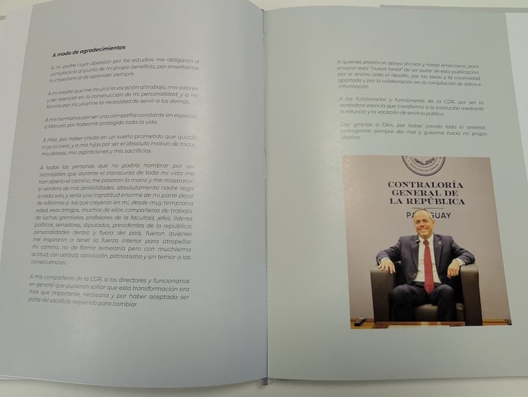 Agradecimientos en el libro.
