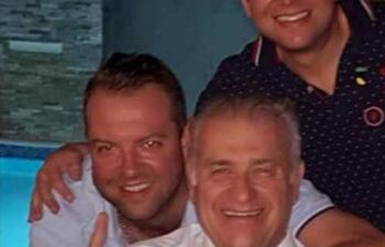 Ramón González D. junto a Carlos Oleñik e Iván Balbuena.