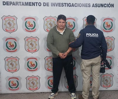 Diógenes Martínez Vera y Aragón, capturado por asalto en Fernando de la Mora.