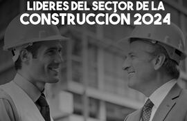 Portada de la revista especial sobre "Líderes de la construcción 2024".