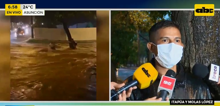 Froilán Benegas, guardia de seguridad que rescató al hijo del senador Sergio Godoy