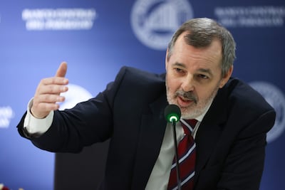El presidente del Banco Central del Paraguay, Carlos Carvallo. EFE