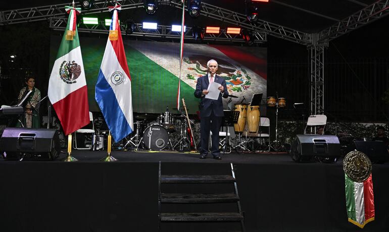 Juan Manuel Nungaray, embajador de México, resaltó durante el evento, la amistad que une a su país con Paraguay. 