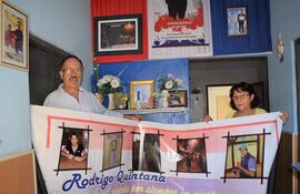 Don Fidelino Quintana y Felicita Arrúa, hoy recuerdan el quinto aniversario del crimen de su hijo