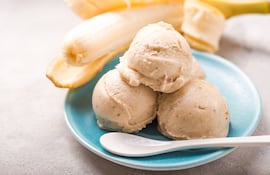 Banana "nicecream".