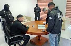 Imagen de archivo: captura de Sebastián Marset en Bolivia.