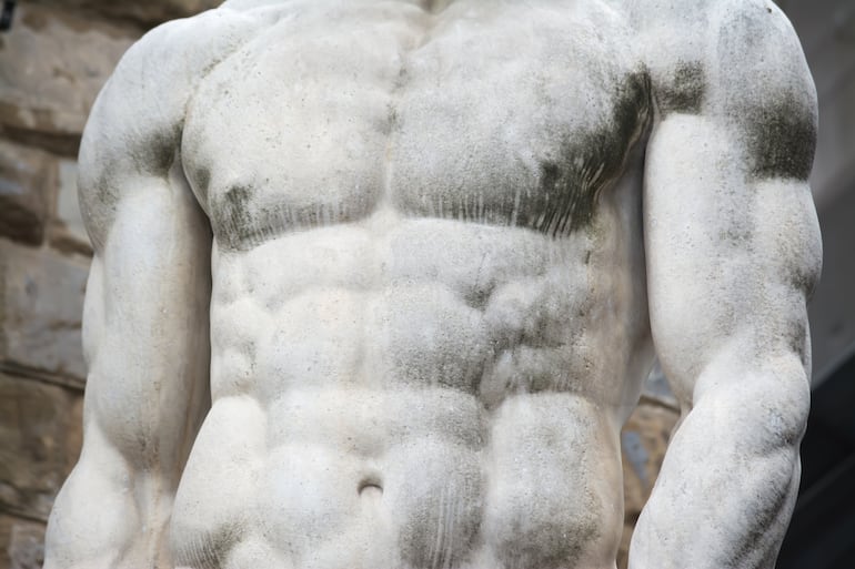 Estatua de Hércules en Florencia.